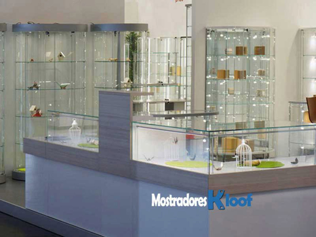 Mostradores vitrina punto de venta