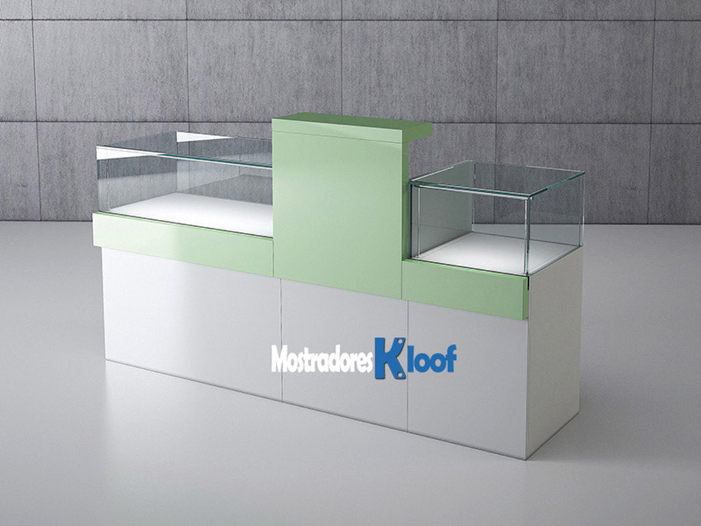 Mostradores vitrina punto de venta
