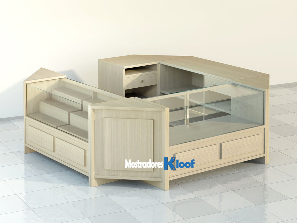 Mostradores para tienda